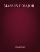 Mass in F Major Mixed Voices Vocal Score cover